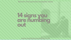 14 signs you are numbing out - matt fox counselling